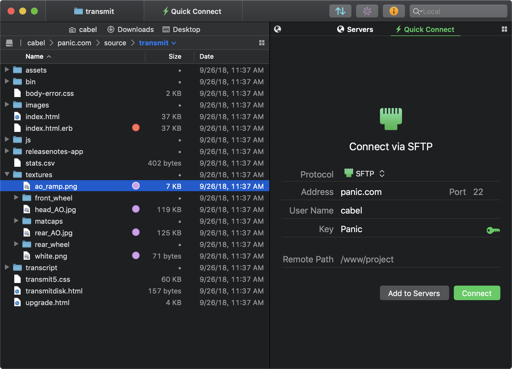 ftp client for mac os x